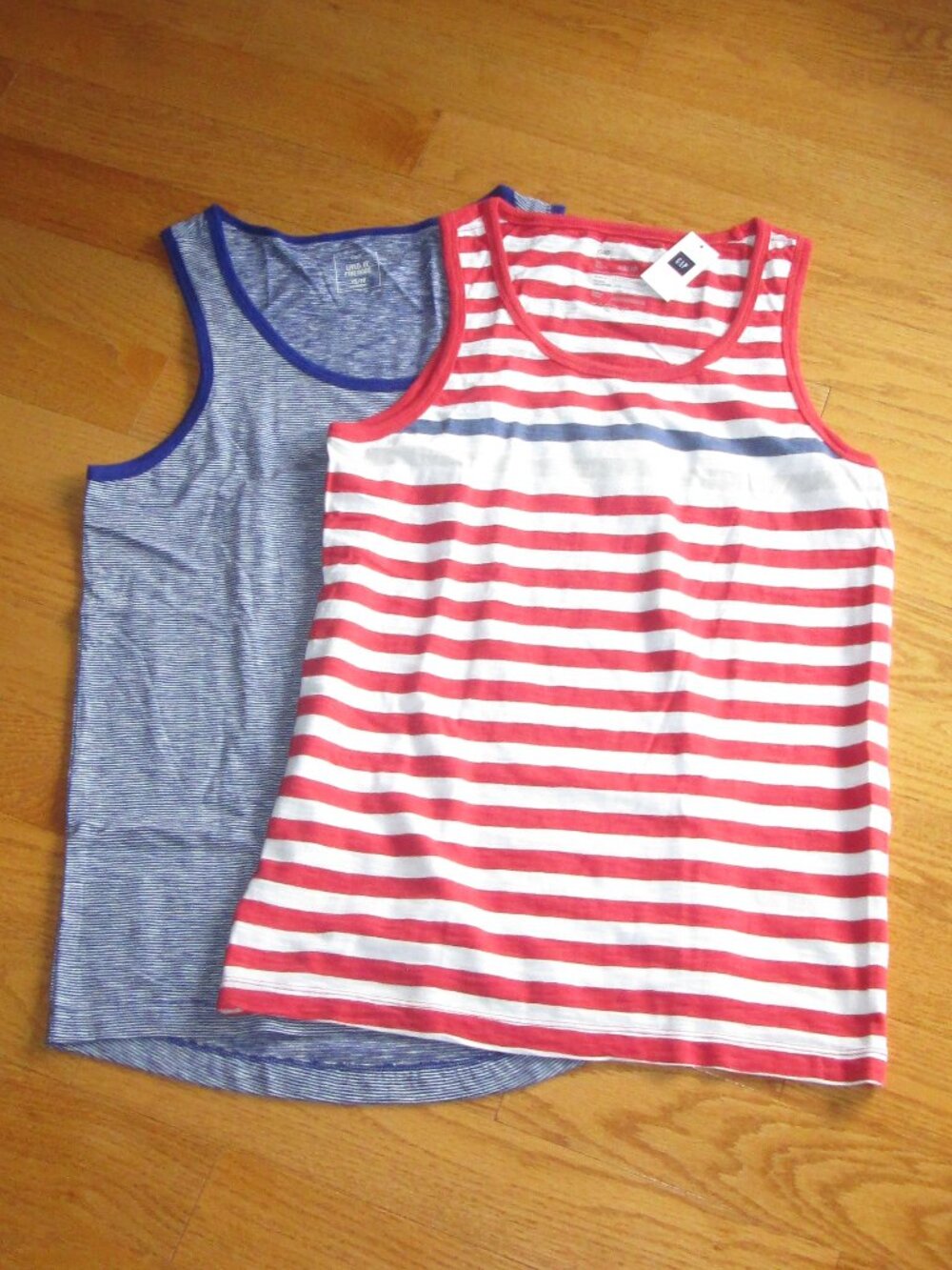 NWT Men's Gap Cotton Striped Tank Tops Size XS